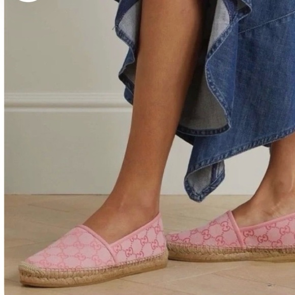Gucci Soft Pink Espadrilles - Picture 8 of 8